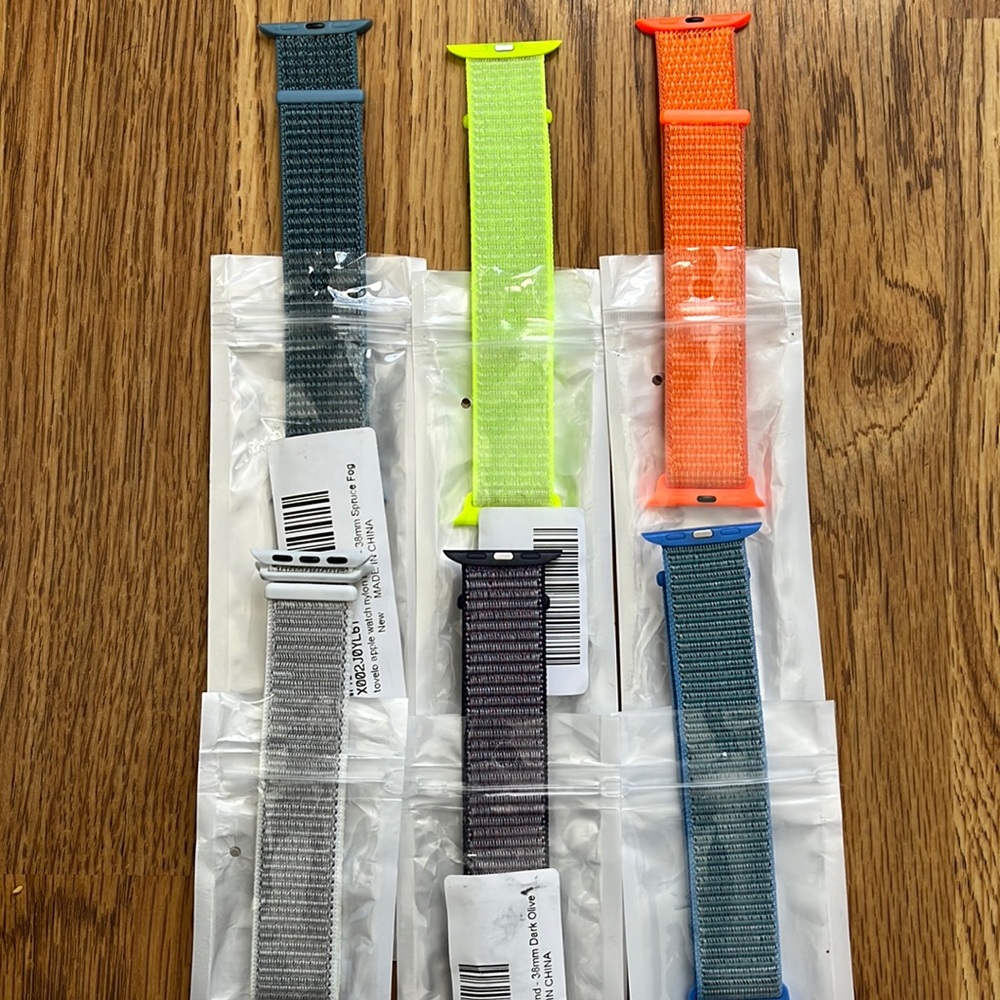 Apple Watch Bands Bundle of 6 NWT